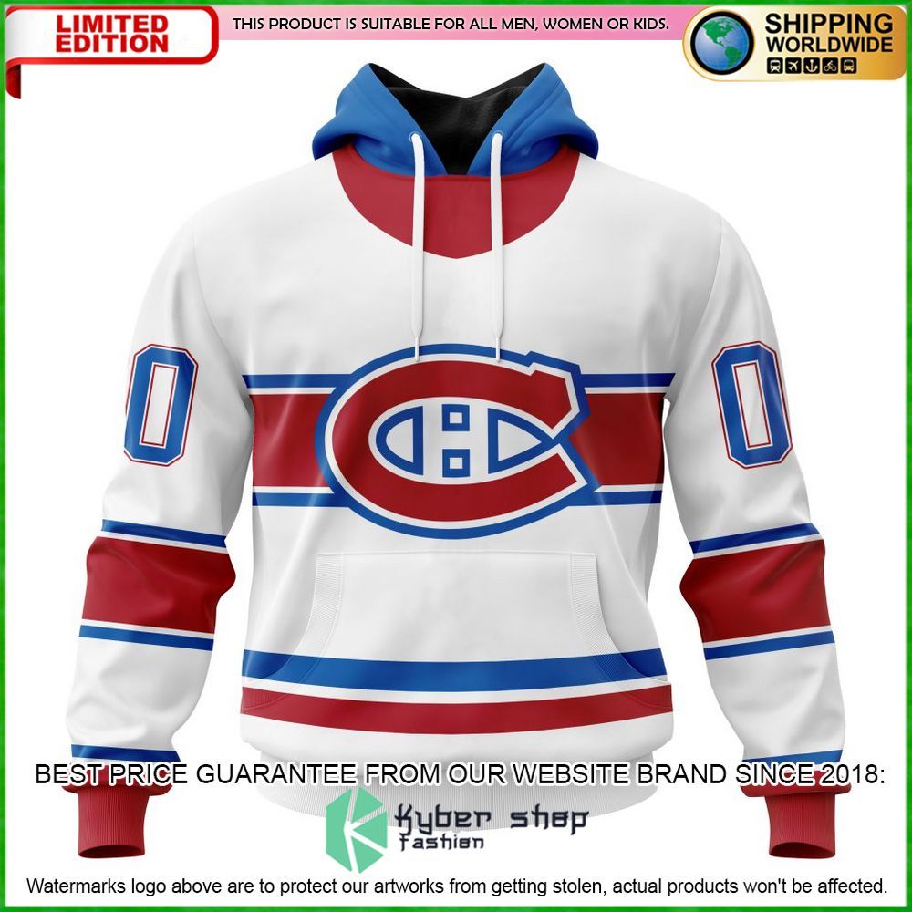 nhl montreal canadiens personalized hoodie shirt limited edition ont6o