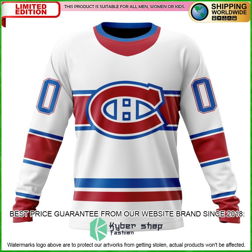 nhl montreal canadiens personalized hoodie shirt limited edition quztg