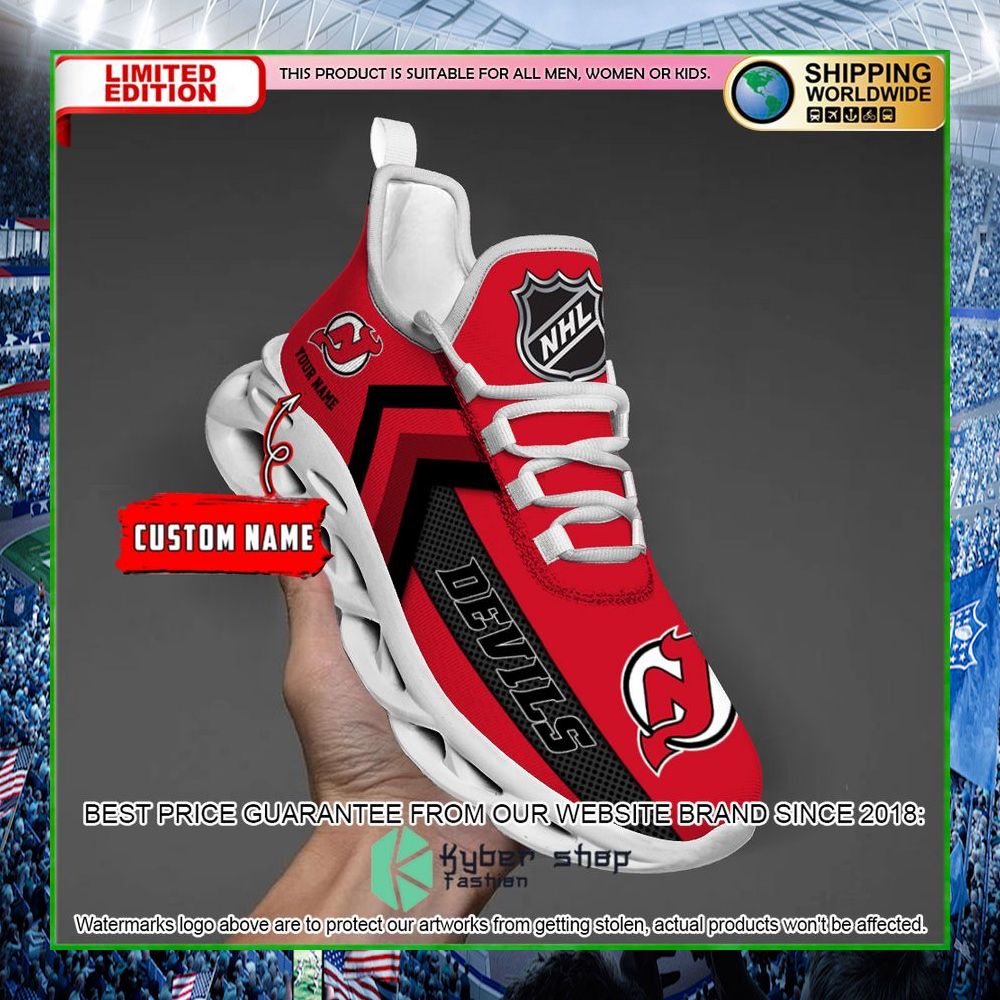 nhl new jersey devils custom name clunky max soul shoes limited edition hjzfg