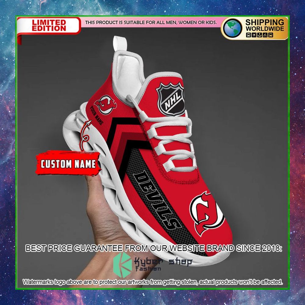 nhl new jersey devils custom name clunky max soul shoes limited edition htcva