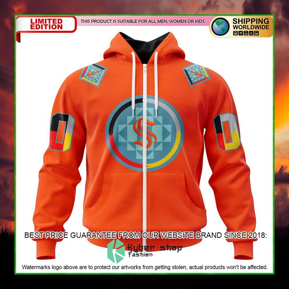 nhl seattle kraken indigenous peoples night personalized hoodie shirt limited edition bpsds