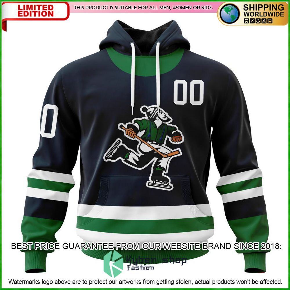 nhl vancouver canucks personalized hoodie shirt limited edition adodb