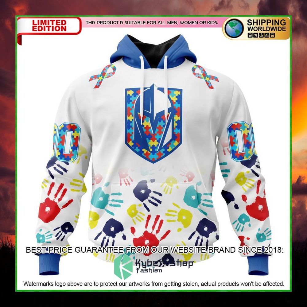 nhl vegas golden knights autism awareness personalized hoodie shirt limited edition 6ig8h