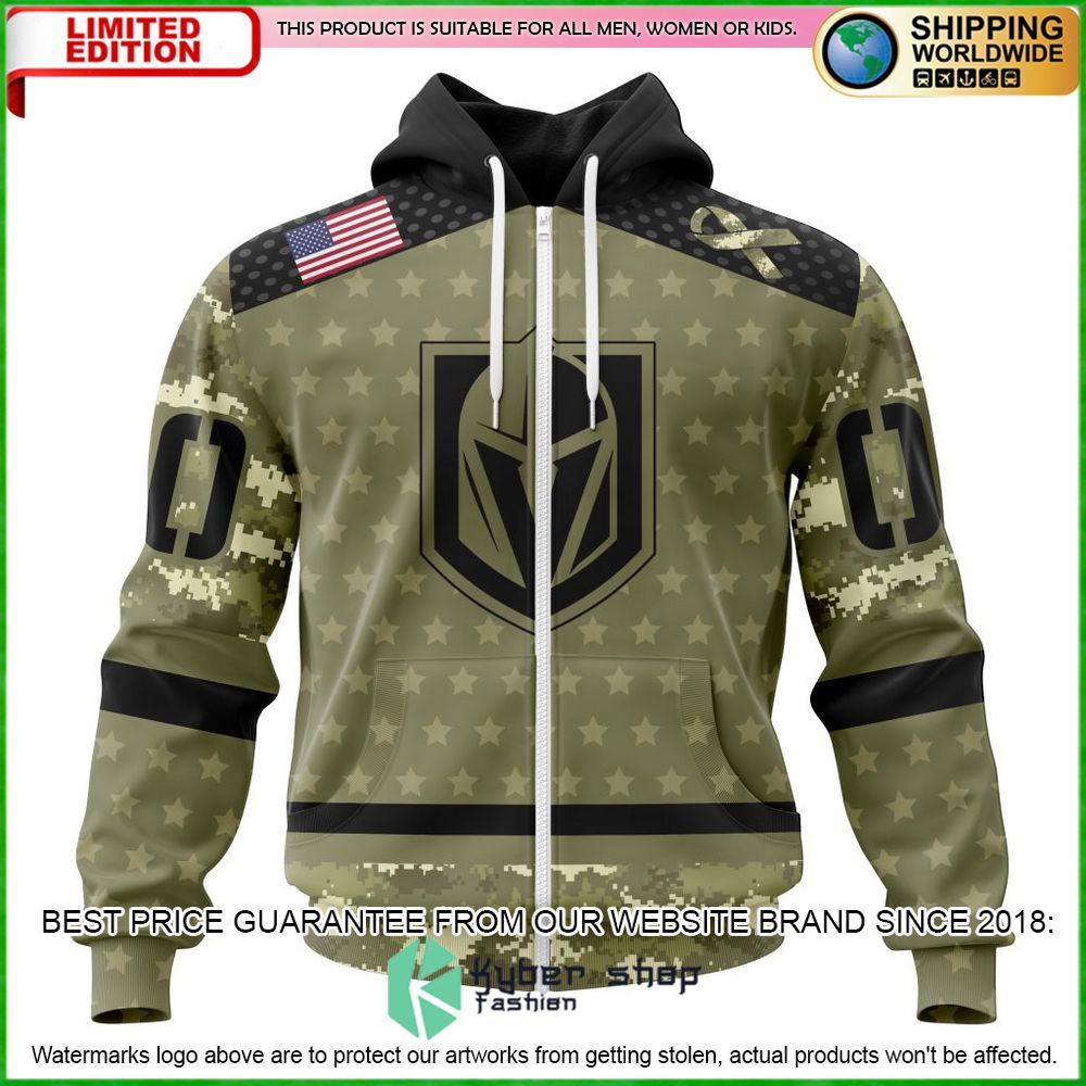 nhl vegas golden knights camo military appreciation personalized hoodie shirt limited edition gp9jh