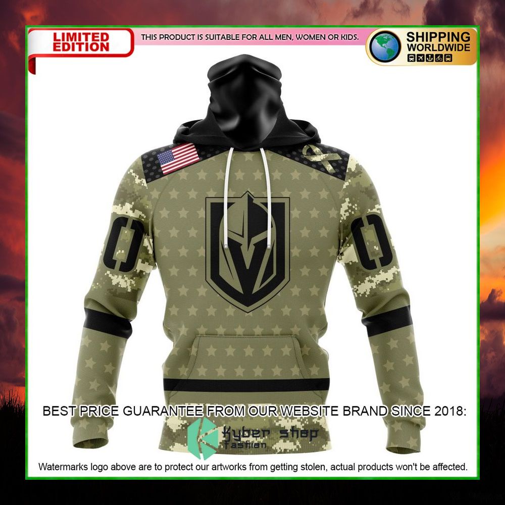 nhl vegas golden knights camo military appreciation personalized hoodie shirt limited edition gtfdo
