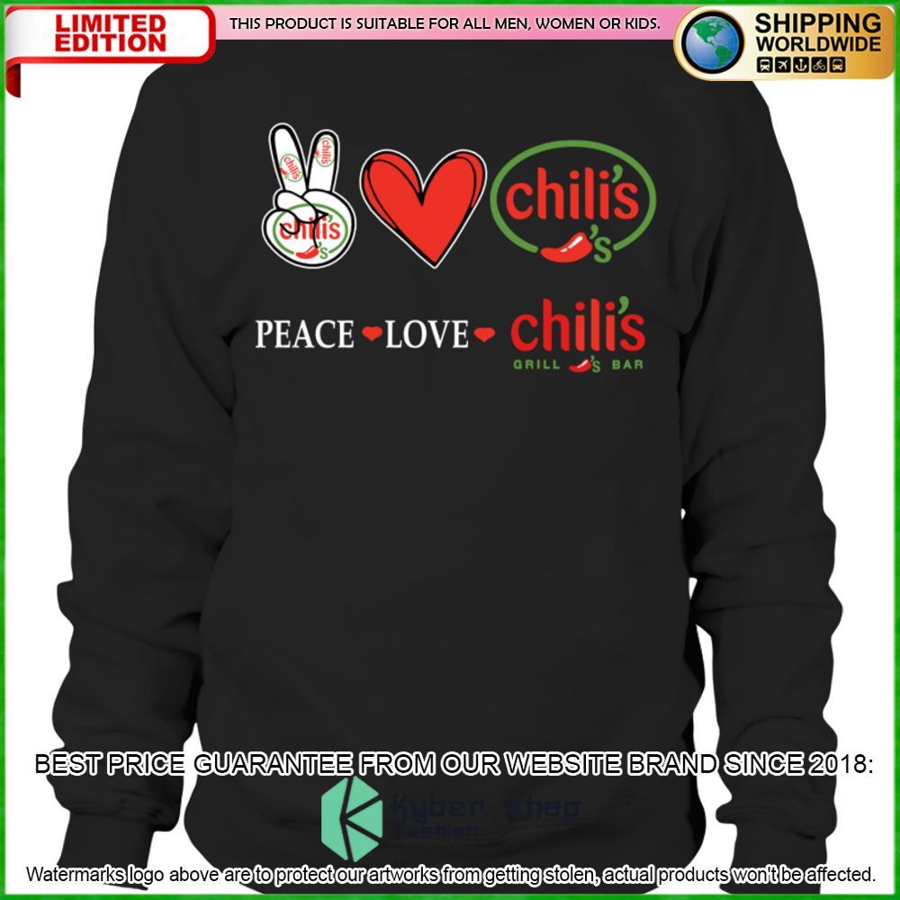 peace love chilis hoodie shirt limited edition 8z2cc