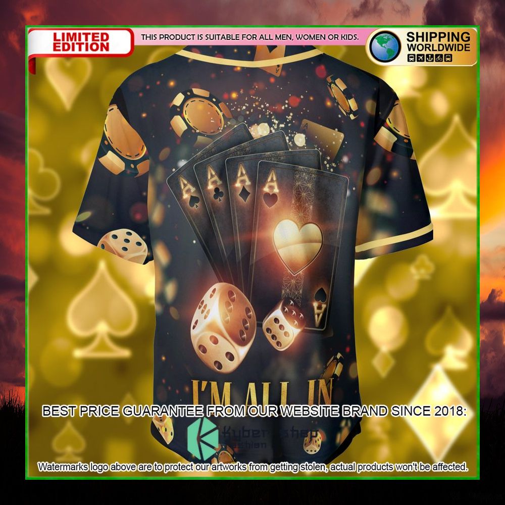 poker im all in baseball jersey limited edition 3obyl