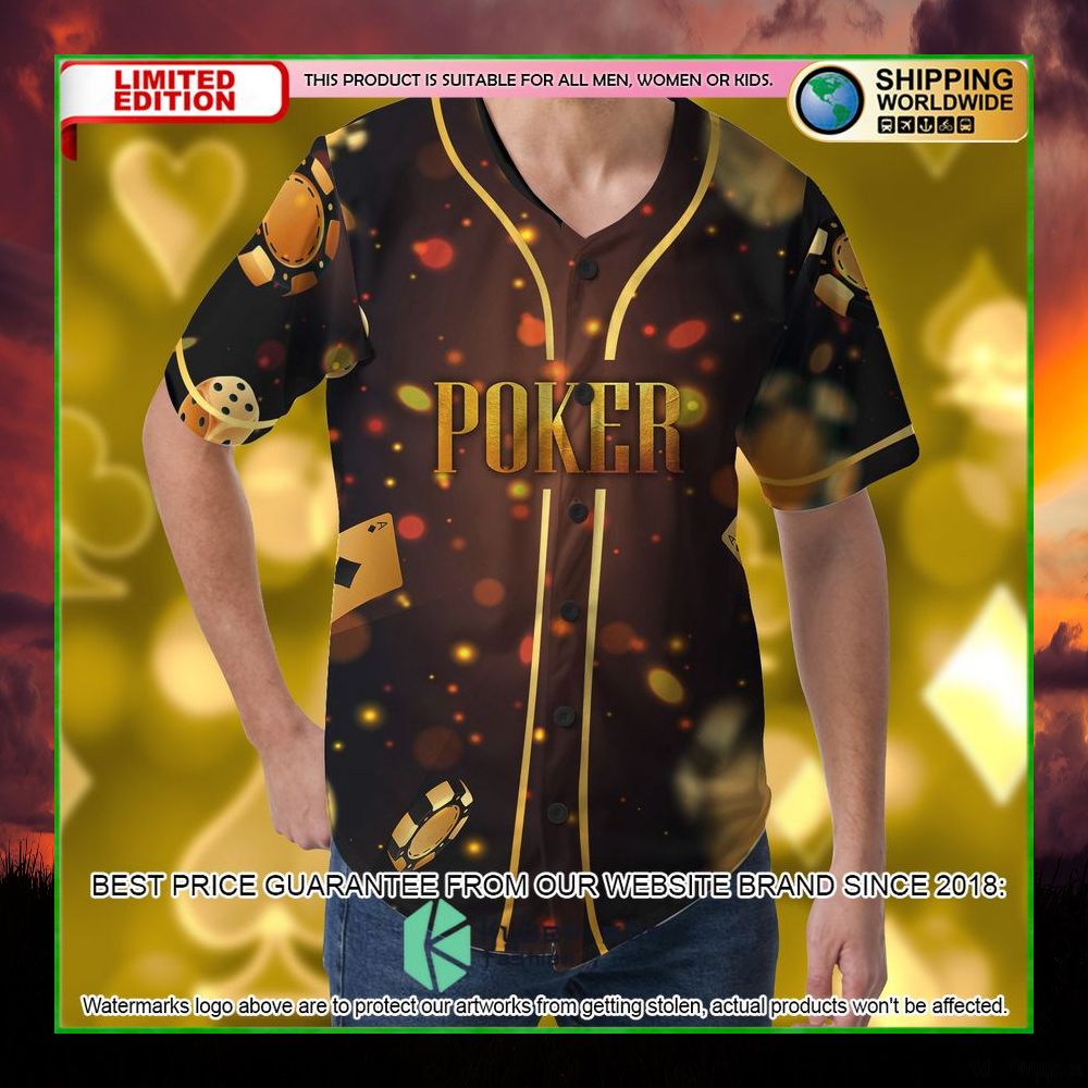 poker im all in baseball jersey limited edition jhyep