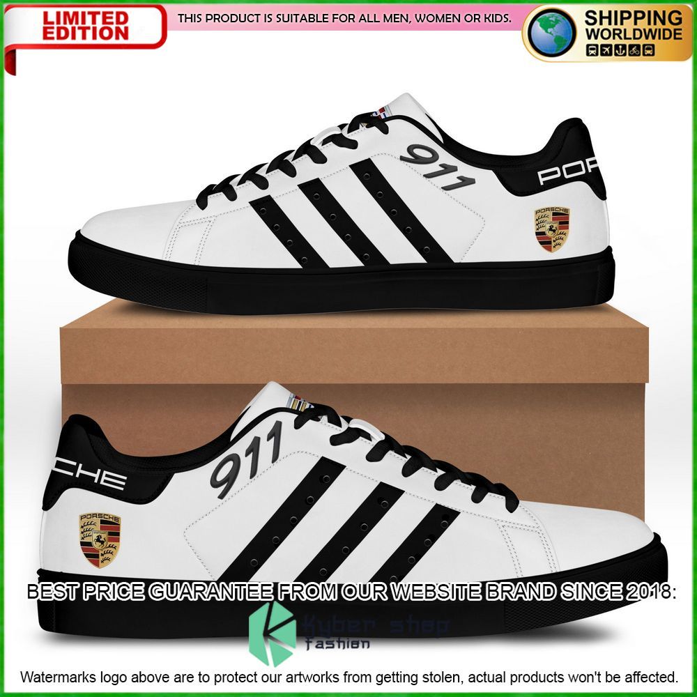 porsche 911 white stan smith low top shoes limited edition vt9gz