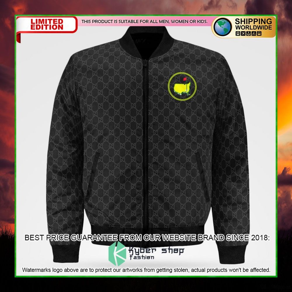 rolex master tournament 202223 pga tour black bomber jacket limited edition kctbn