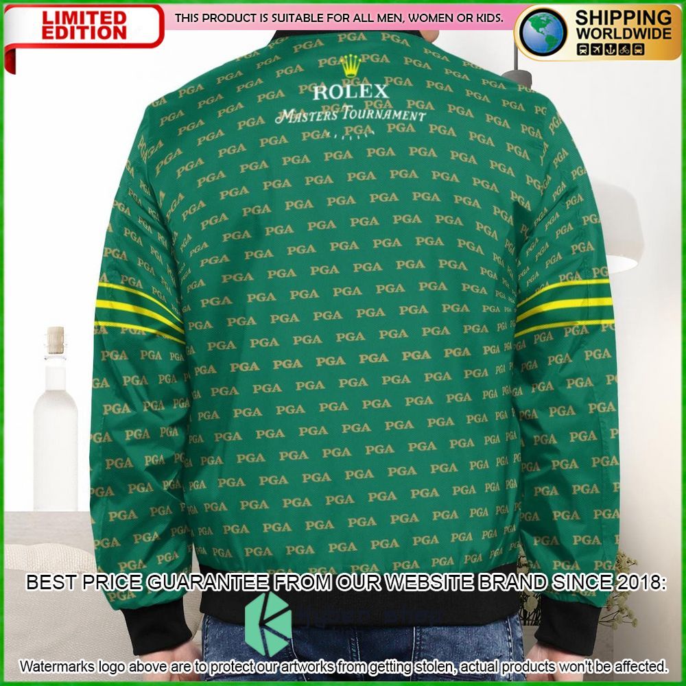 rolex master tournament 202223 pga tour bomber jacket limited edition nzadw