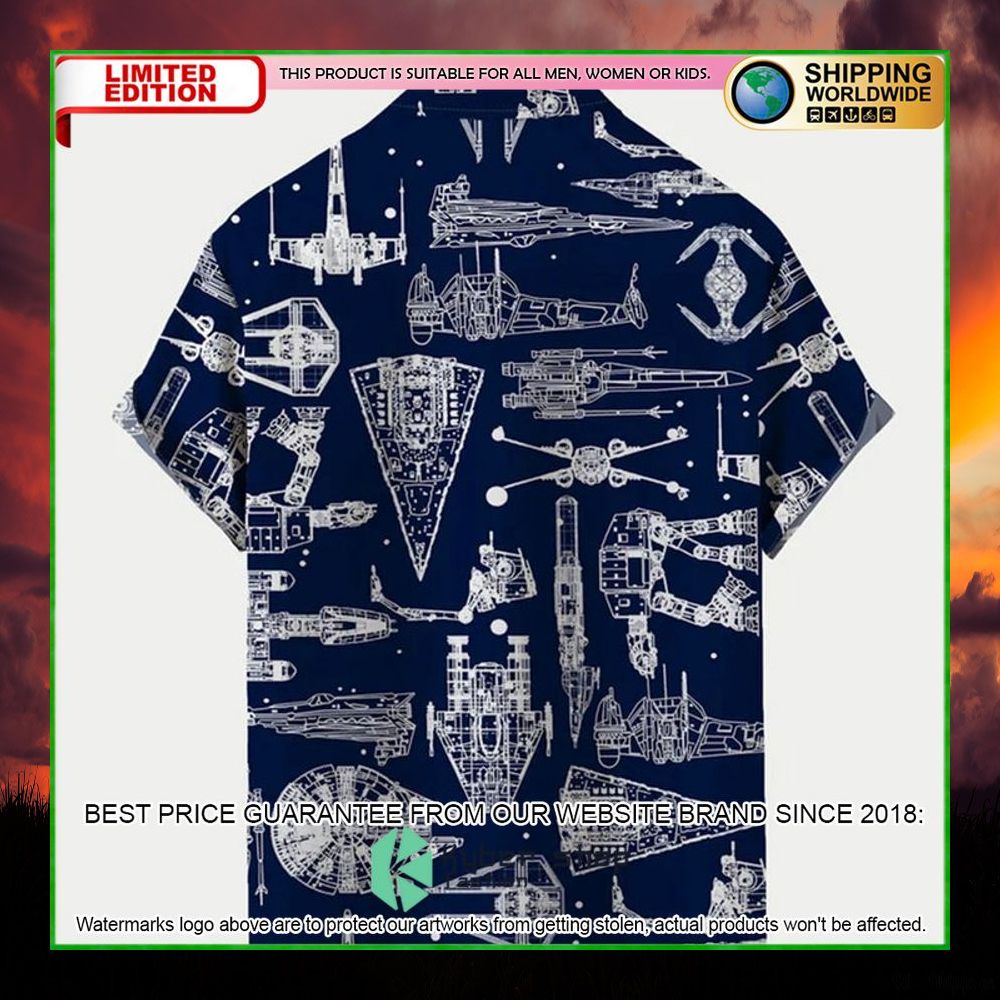 star wars aerospace machine hawaiian shirt limited edition 3iiti