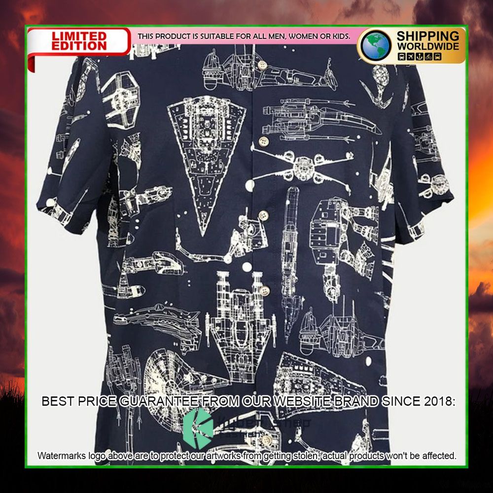 star wars aerospace machine hawaiian shirt limited edition d9hut