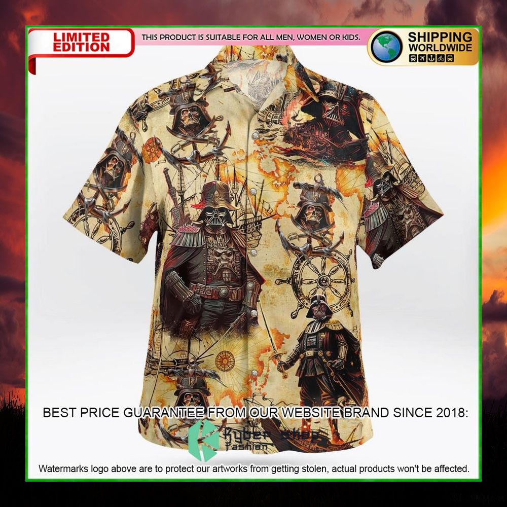star wars darth vader pirates hawaiian shirt short limited edition 9a7vp