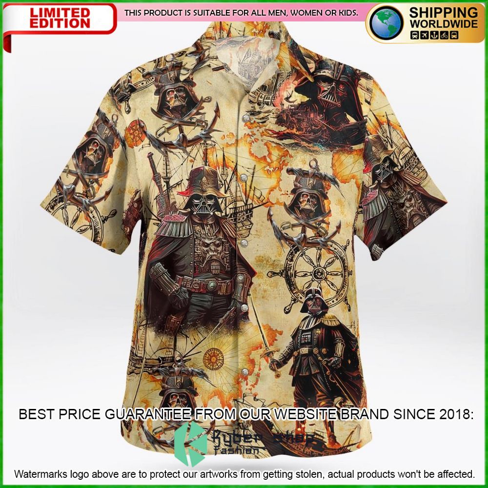 star wars darth vader pirates hawaiian shirt short limited edition b9lar