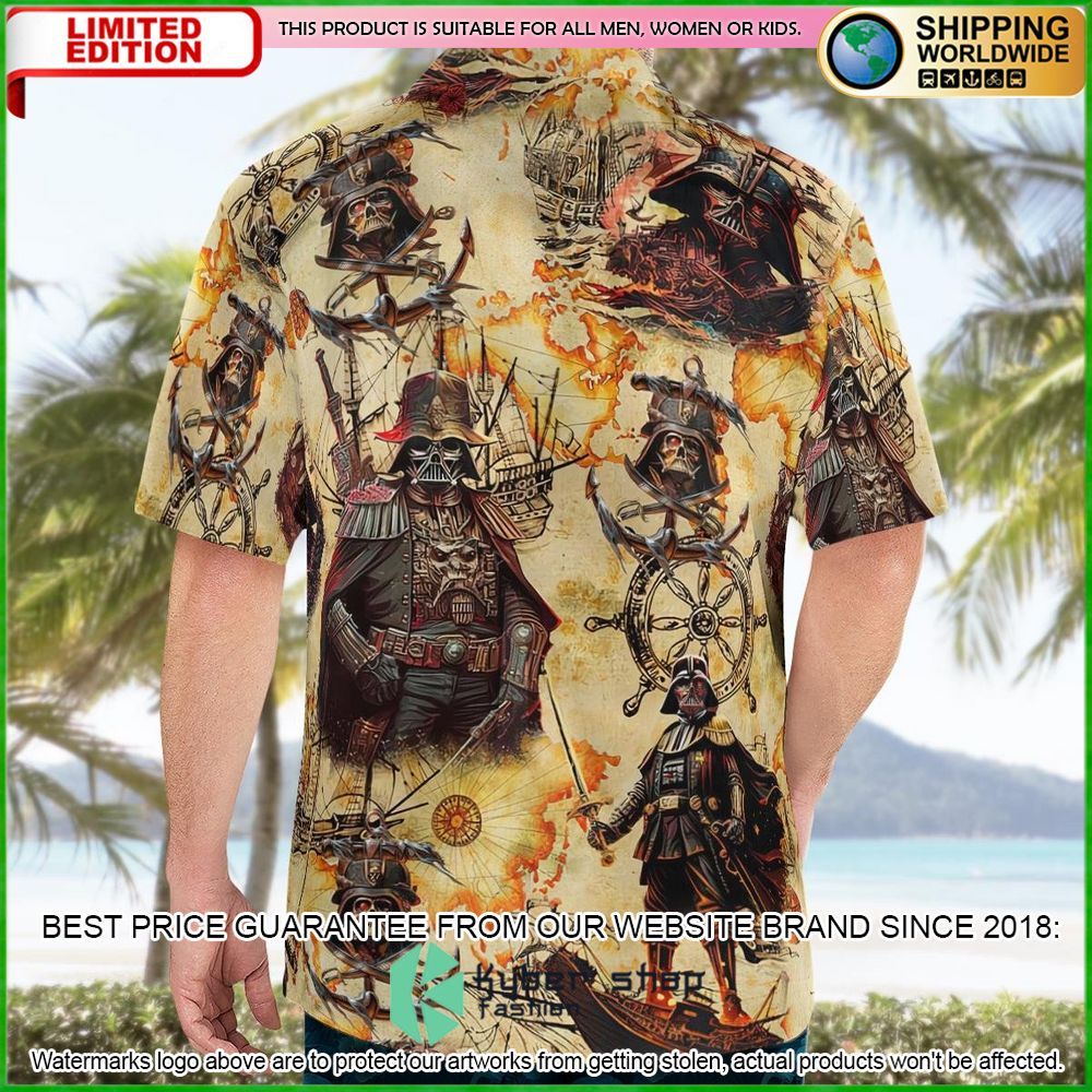 star wars darth vader pirates hawaiian shirt short limited edition gr6fu
