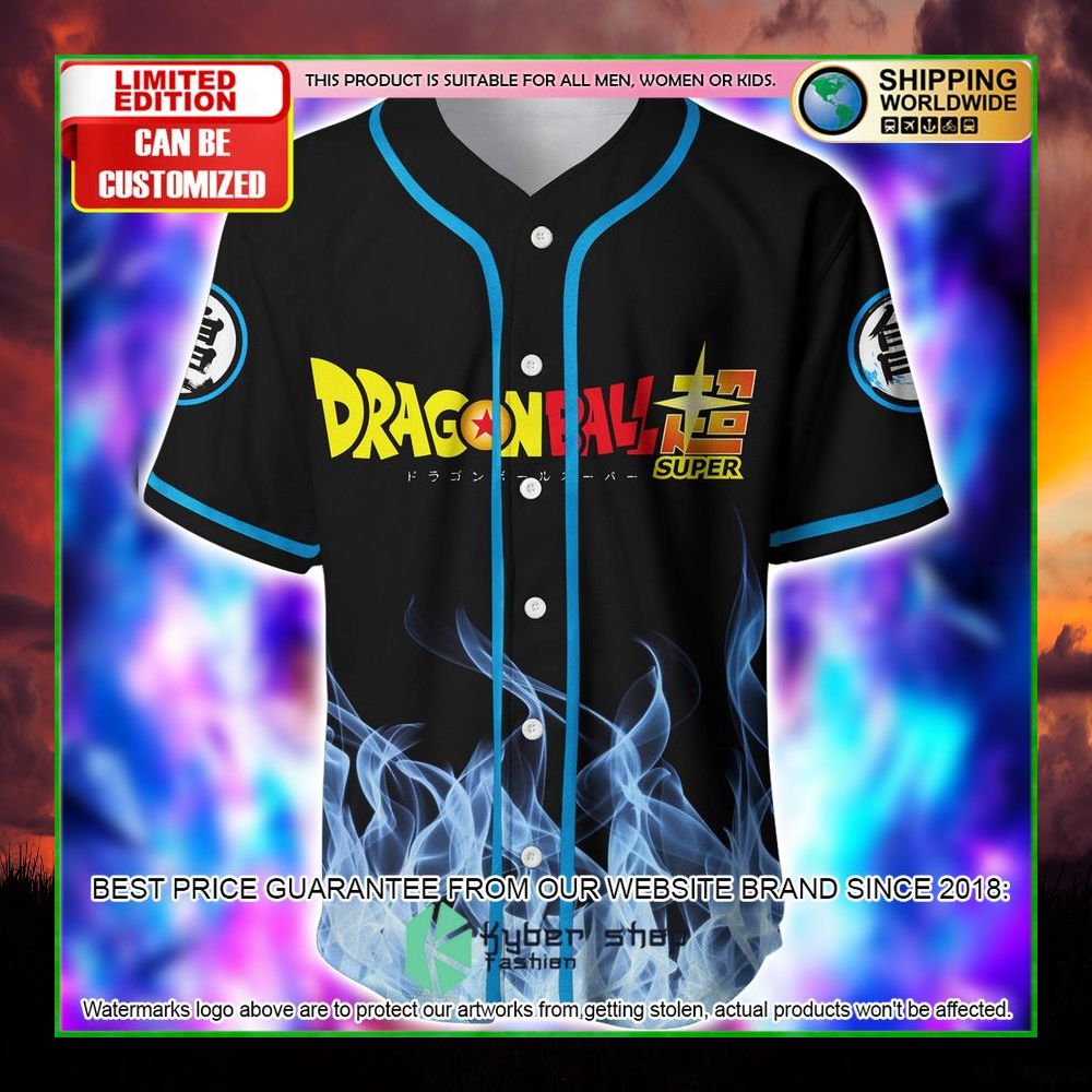 super songoku dragon ball custom name baseball jersey limited edition