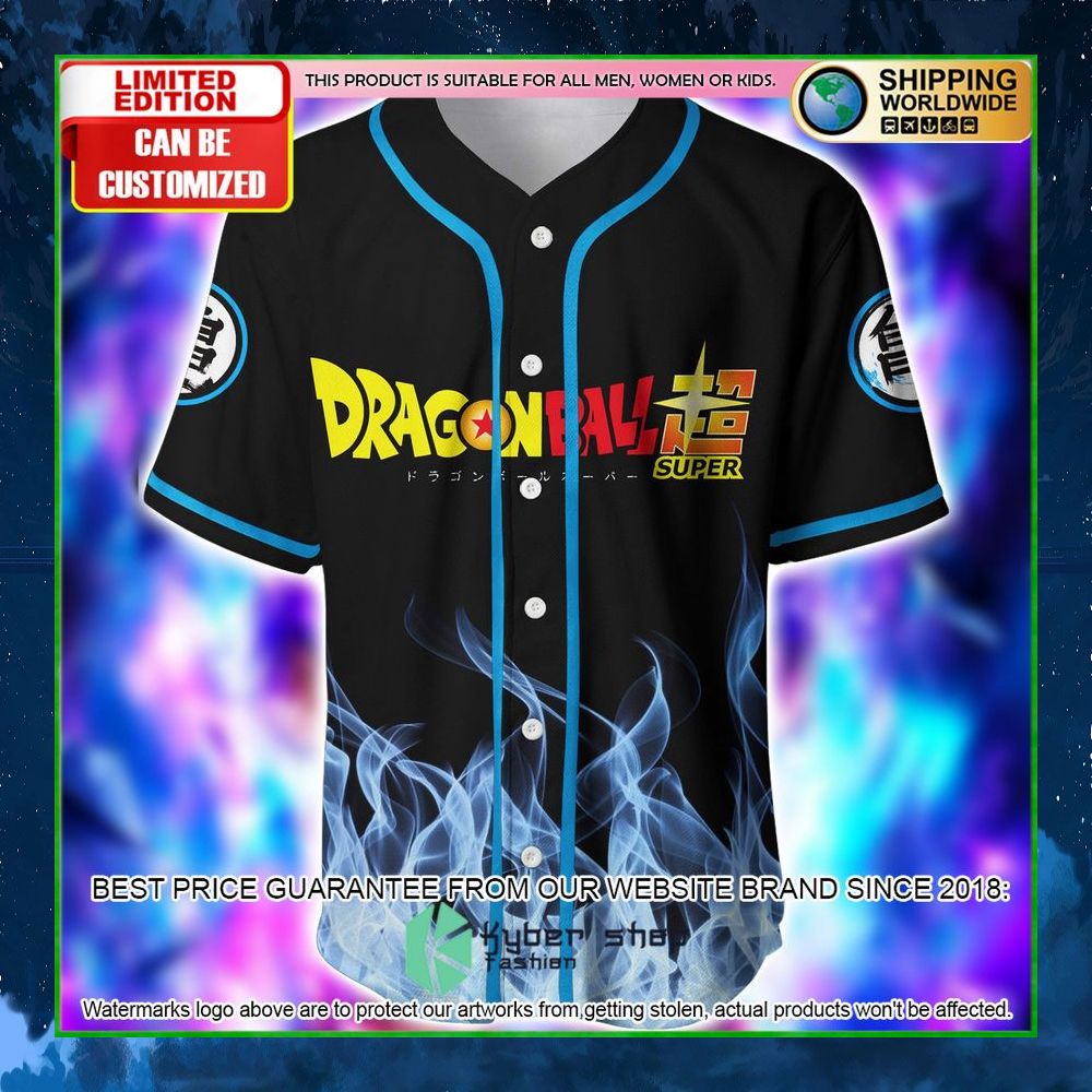 super songoku dragon ball custom name baseball jersey limited edition yljub