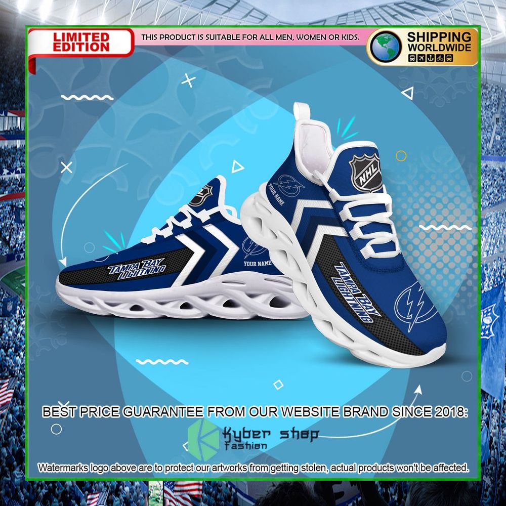 tampa bay lightning custom name clunky max soul shoes limited edition 1za9s