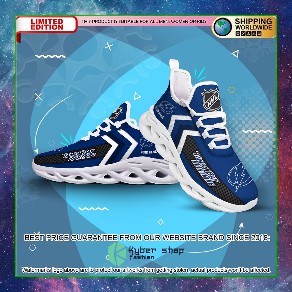tampa bay lightning custom name clunky max soul shoes limited edition