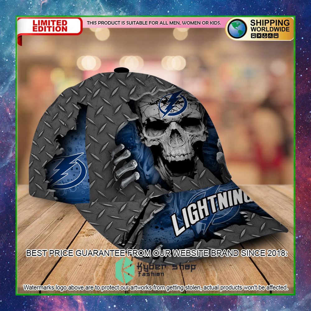 tampa bay lightning custom name nhl skull cap limited edition hrfe5