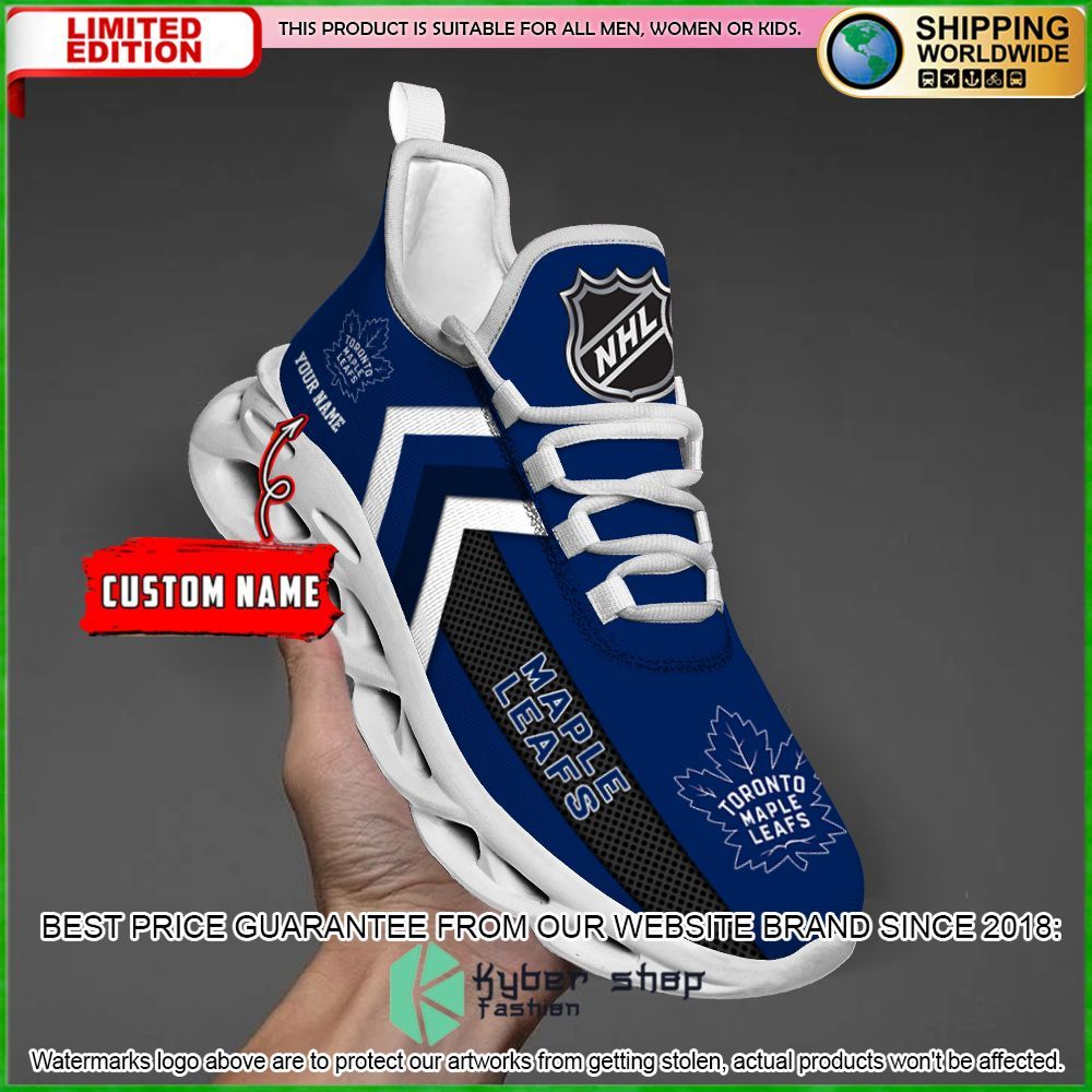 toronto maple leafs custom name clunky max soul shoes limited edition nq0zj