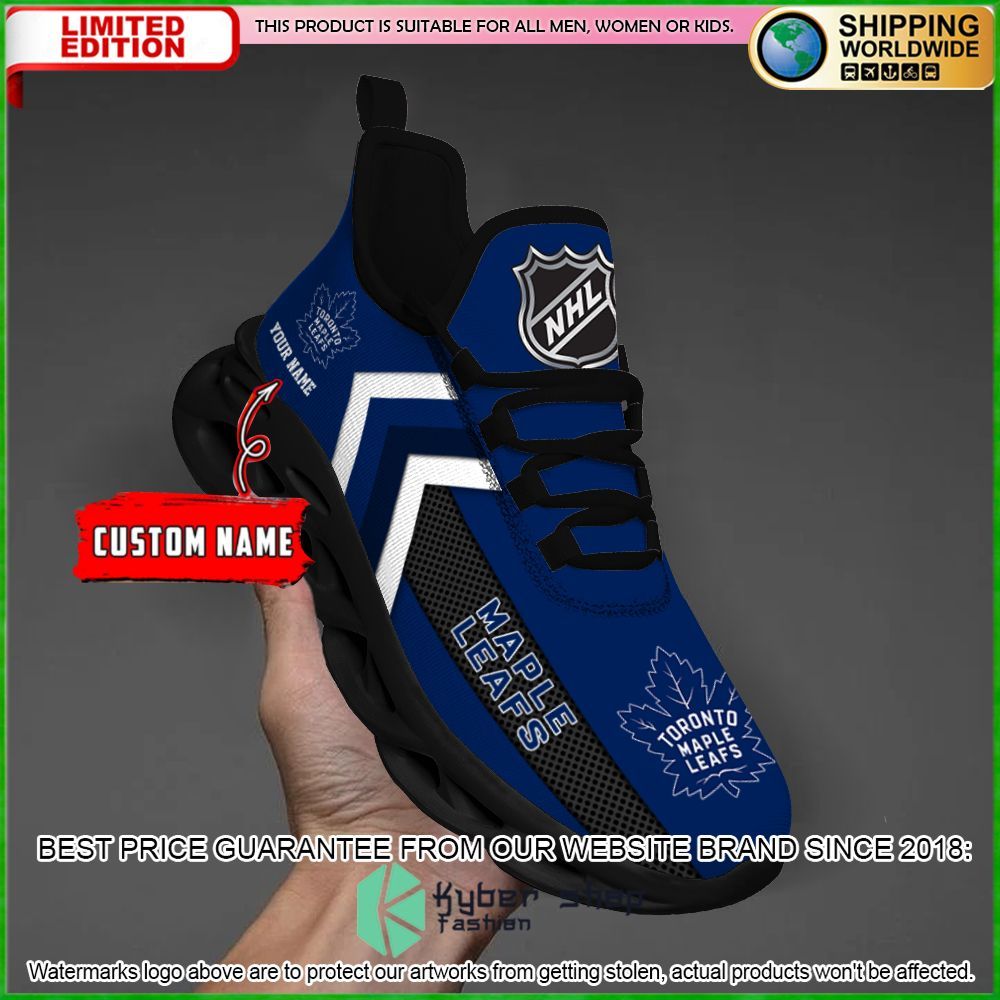 toronto maple leafs custom name clunky max soul shoes limited edition oendq