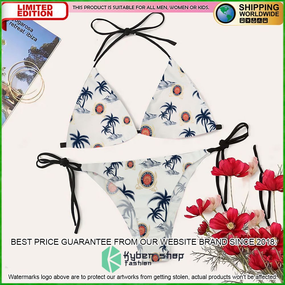 Tropical Miller Lite Bikini Set