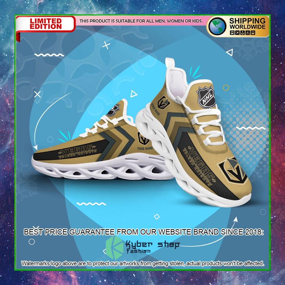 vegas golden knights custom name clunky max soul shoes limited edition 3ljcj