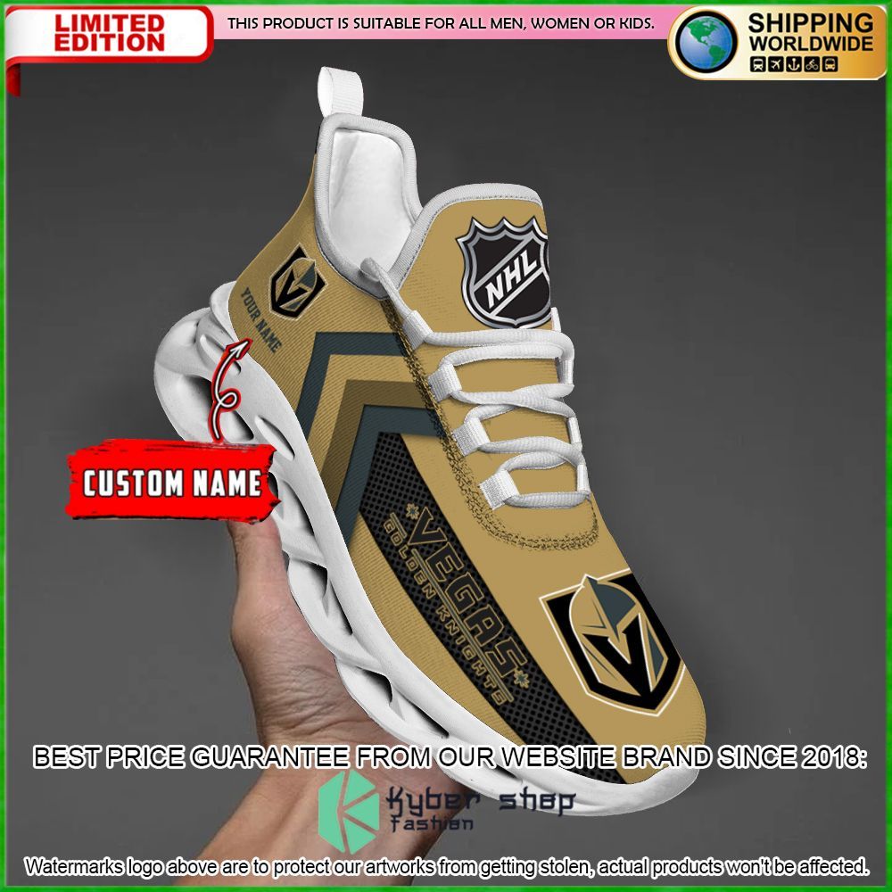 vegas golden knights custom name clunky max soul shoes limited edition yyrit