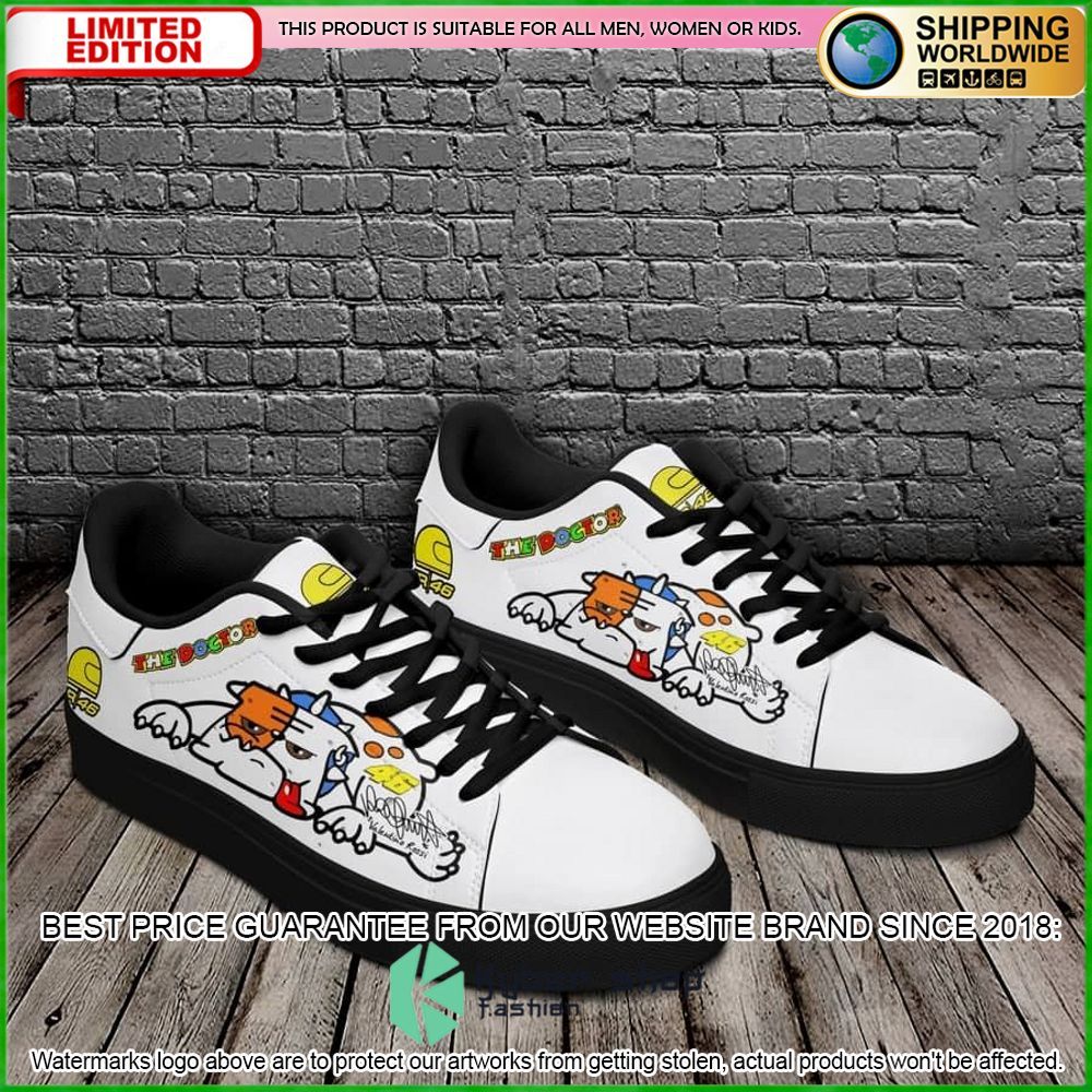 vr46 doctor valentino rossi stan smith low top shoes limited edition e2bmw