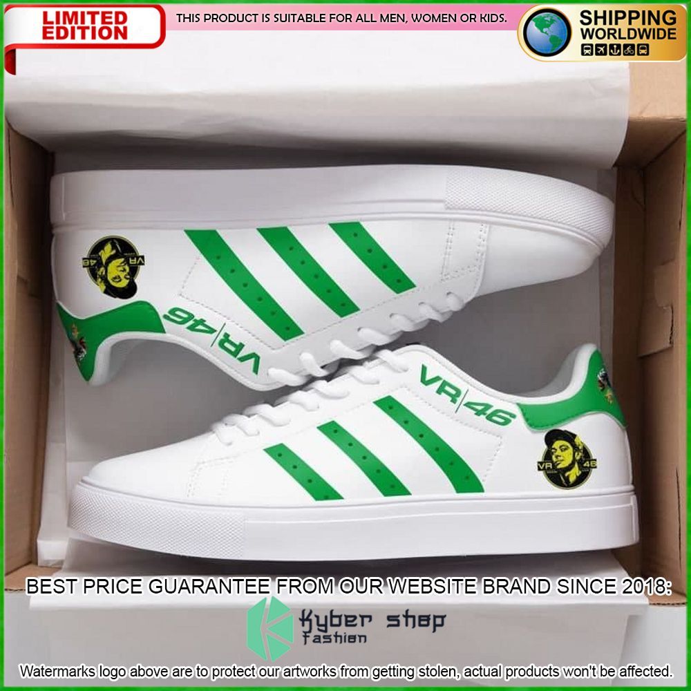 vr46 valentino rossi stan smith low top shoes limited edition