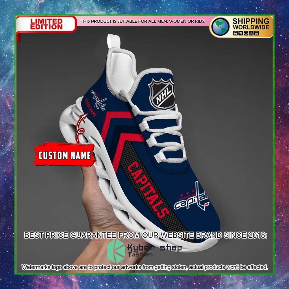 washington capitals custom name clunky max soul shoes limited edition