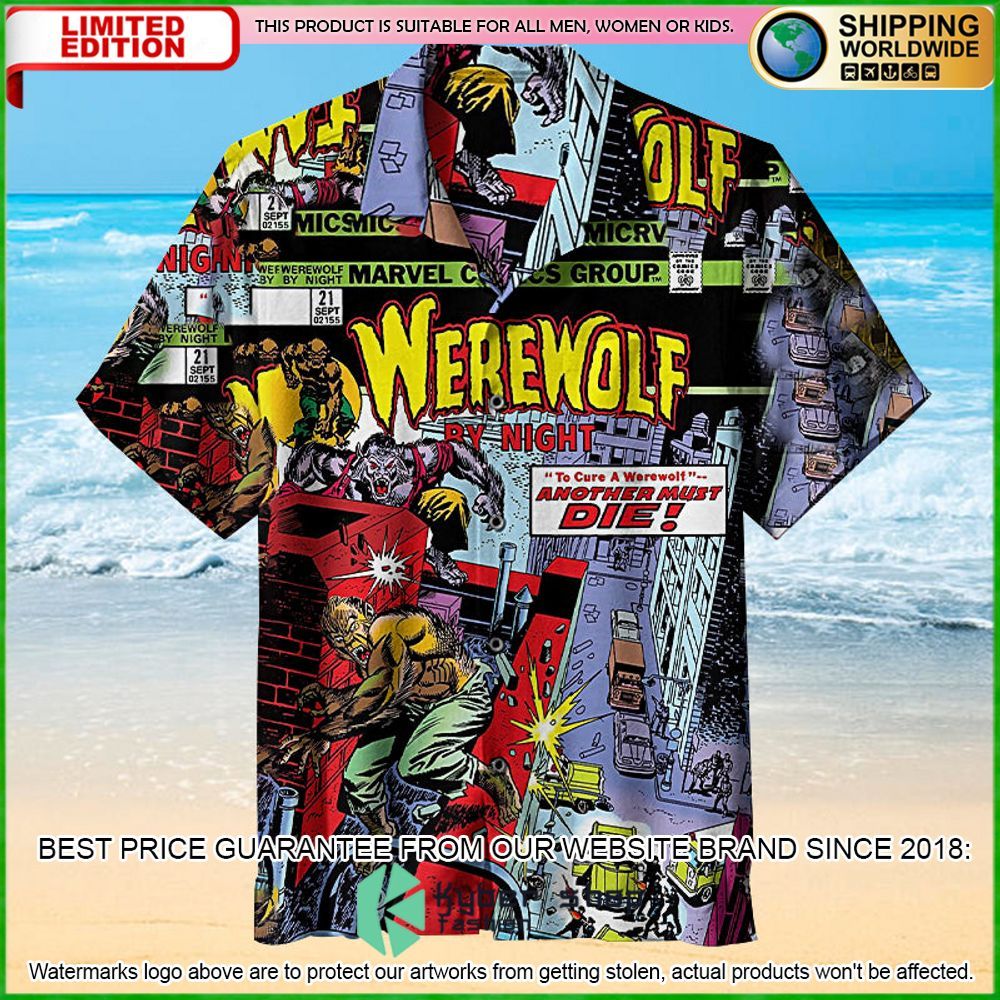 werewolf by night universal hawaiian shirt limited edition 3t3ng