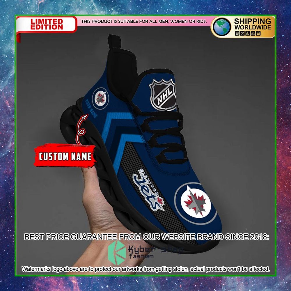 winnipeg jets custom name clunky max soul shoes limited edition 6wvmv