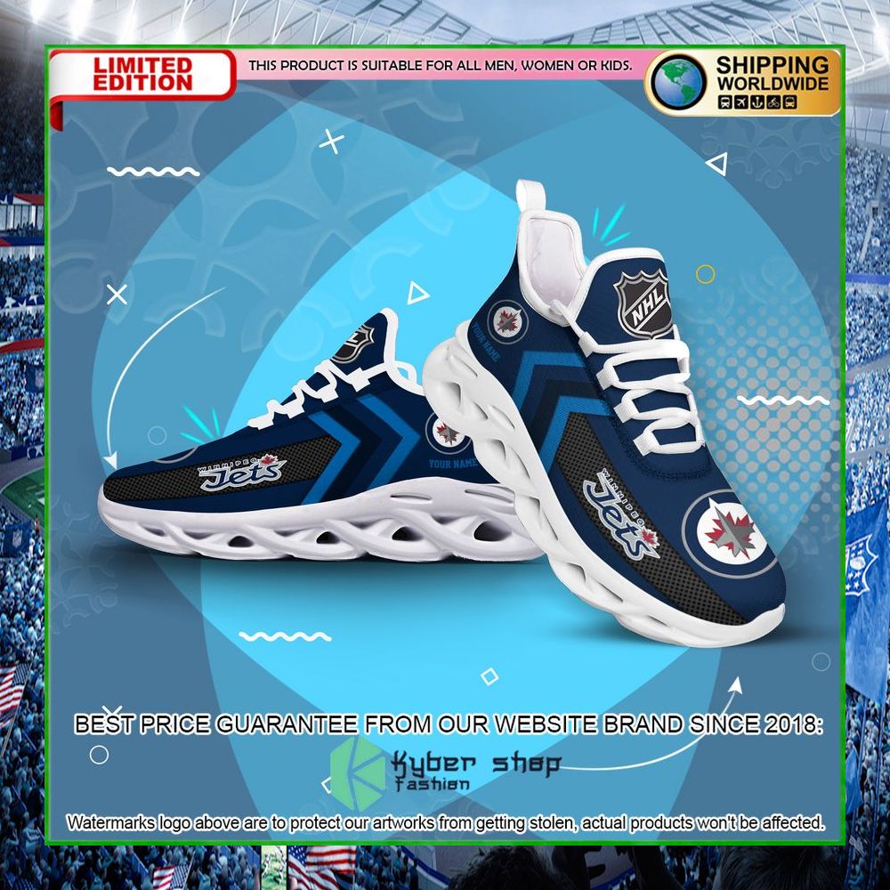 winnipeg jets custom name clunky max soul shoes limited edition w3znk