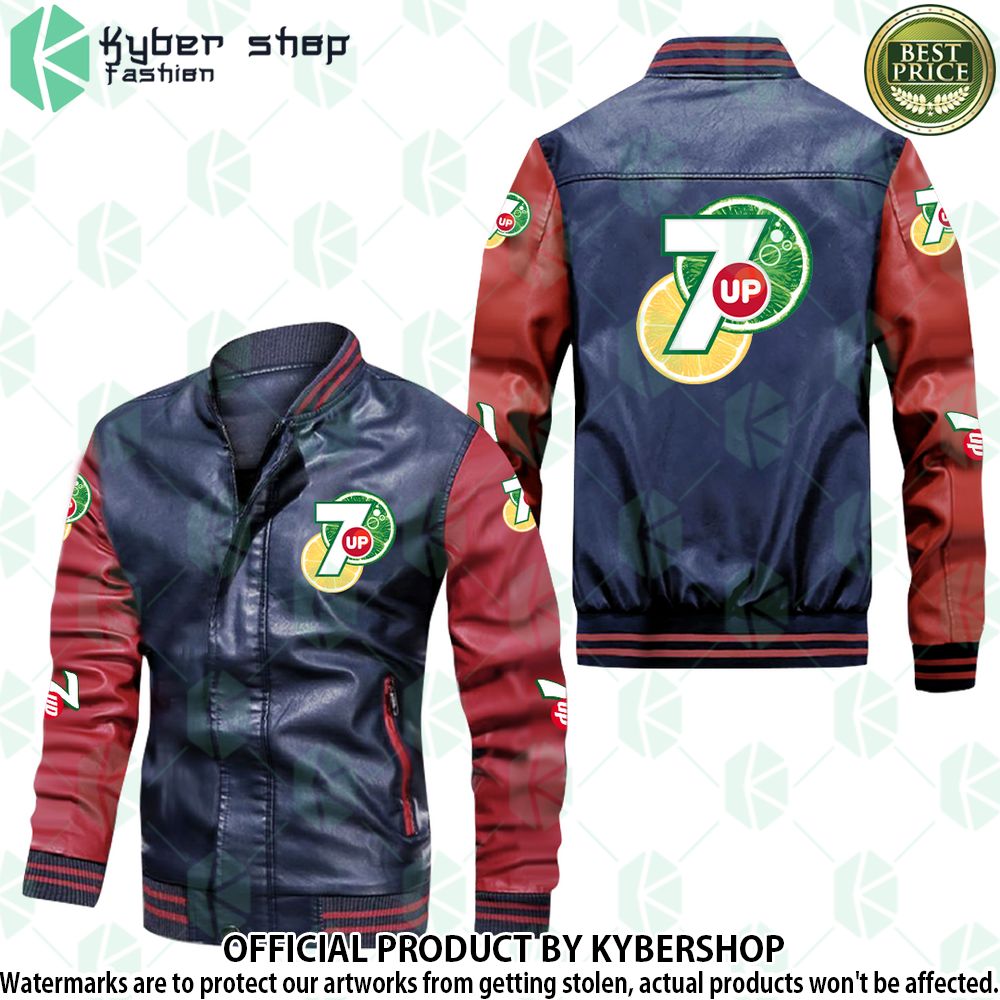 7up bomber leather jacket limited edition cbu9e
