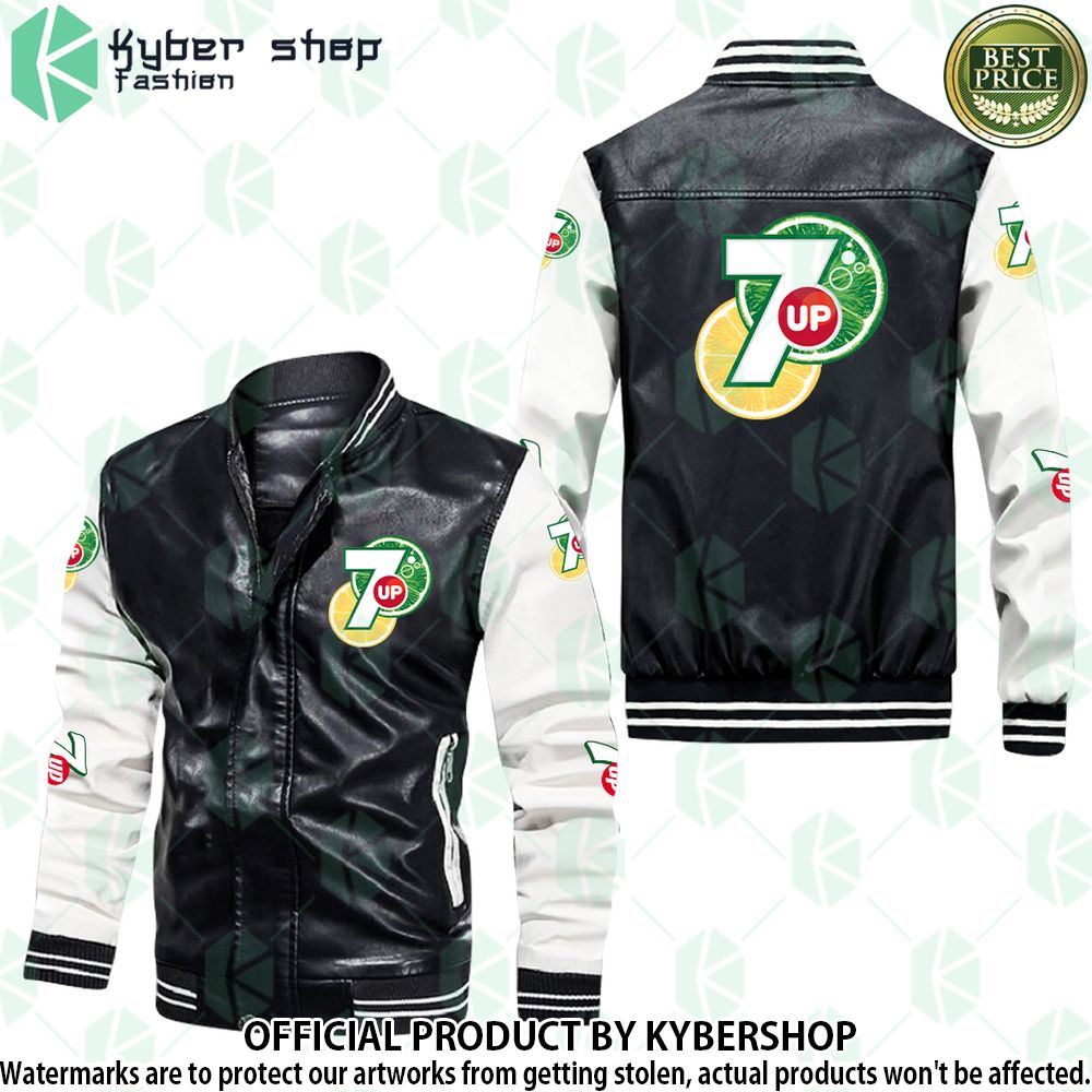 7UP Bomber Leather Jacket - LIMITED EDITION