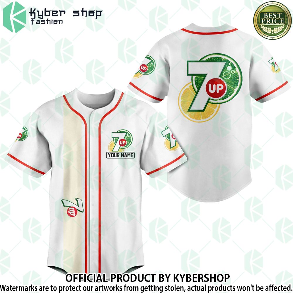 7up custom baseball jersey limited edition am48k