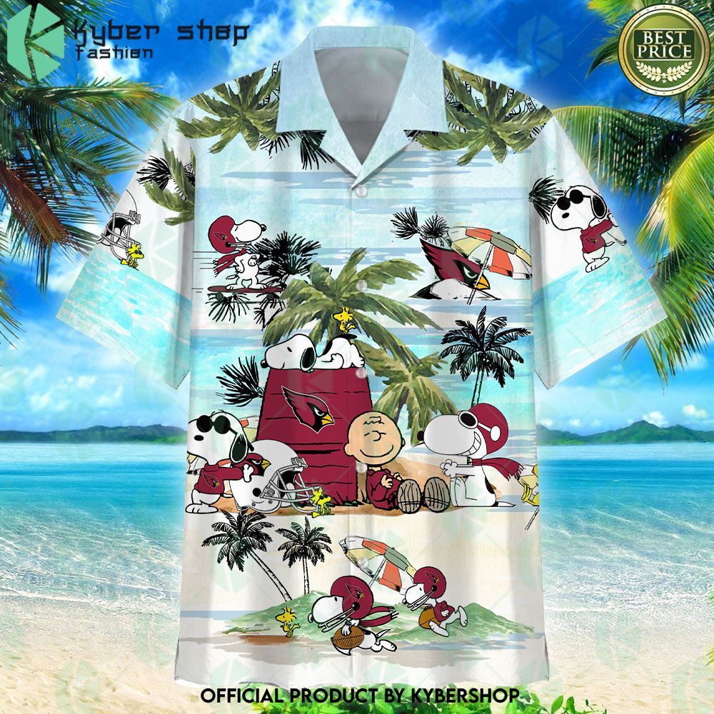 Arizona Cardinals Snoopy Hawaiian Shirt - LIMITED EDITION