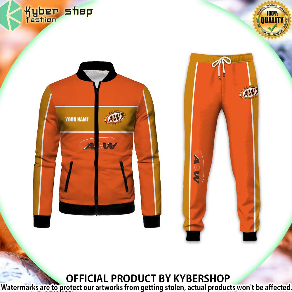 aw root beer custom tracksuit jacket pant limited edition za9qy