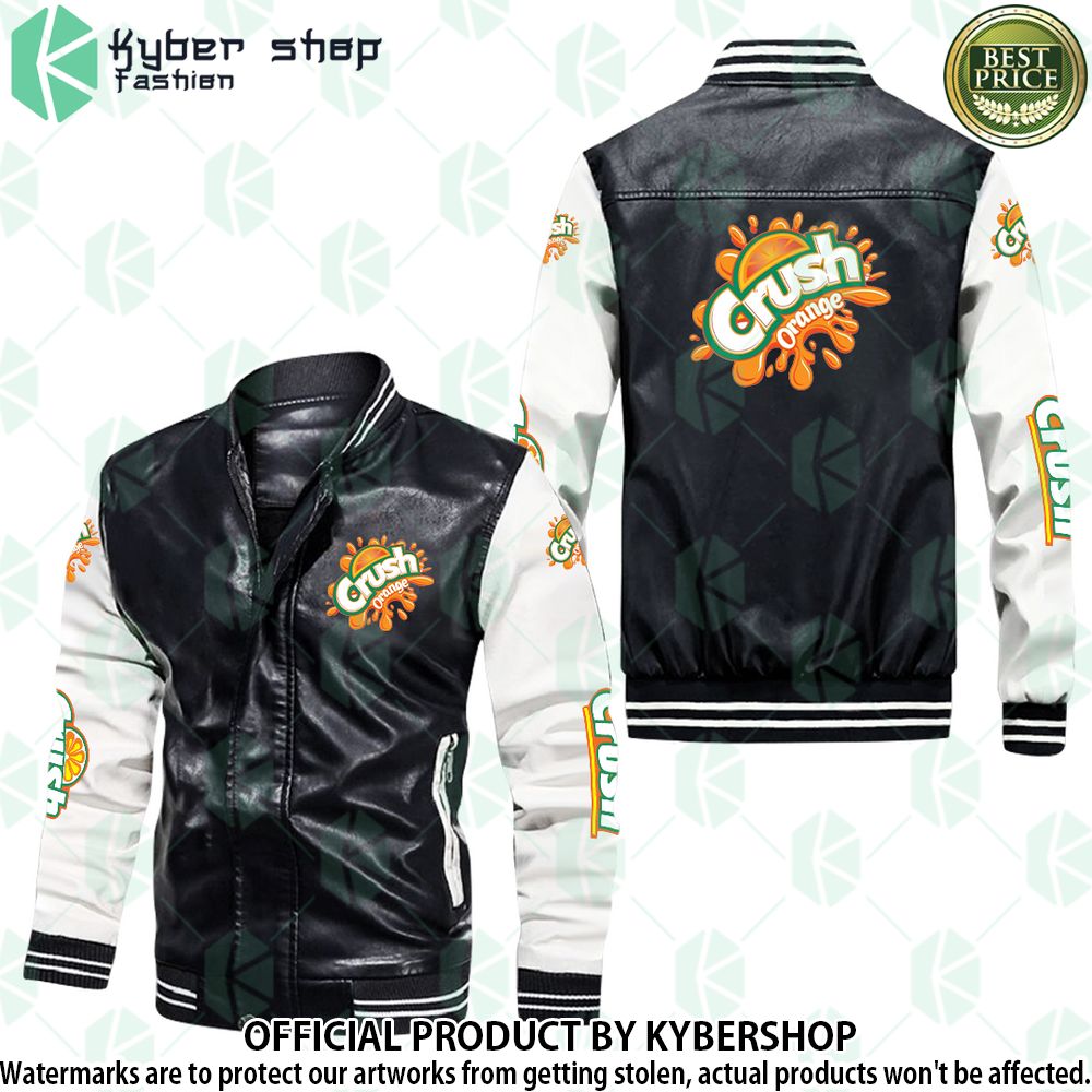crush drink bomber leather jacket limited edition qwwl4