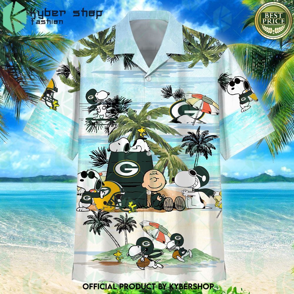 green bay packers snoopy hawaiian shirt limited edition j1m7e