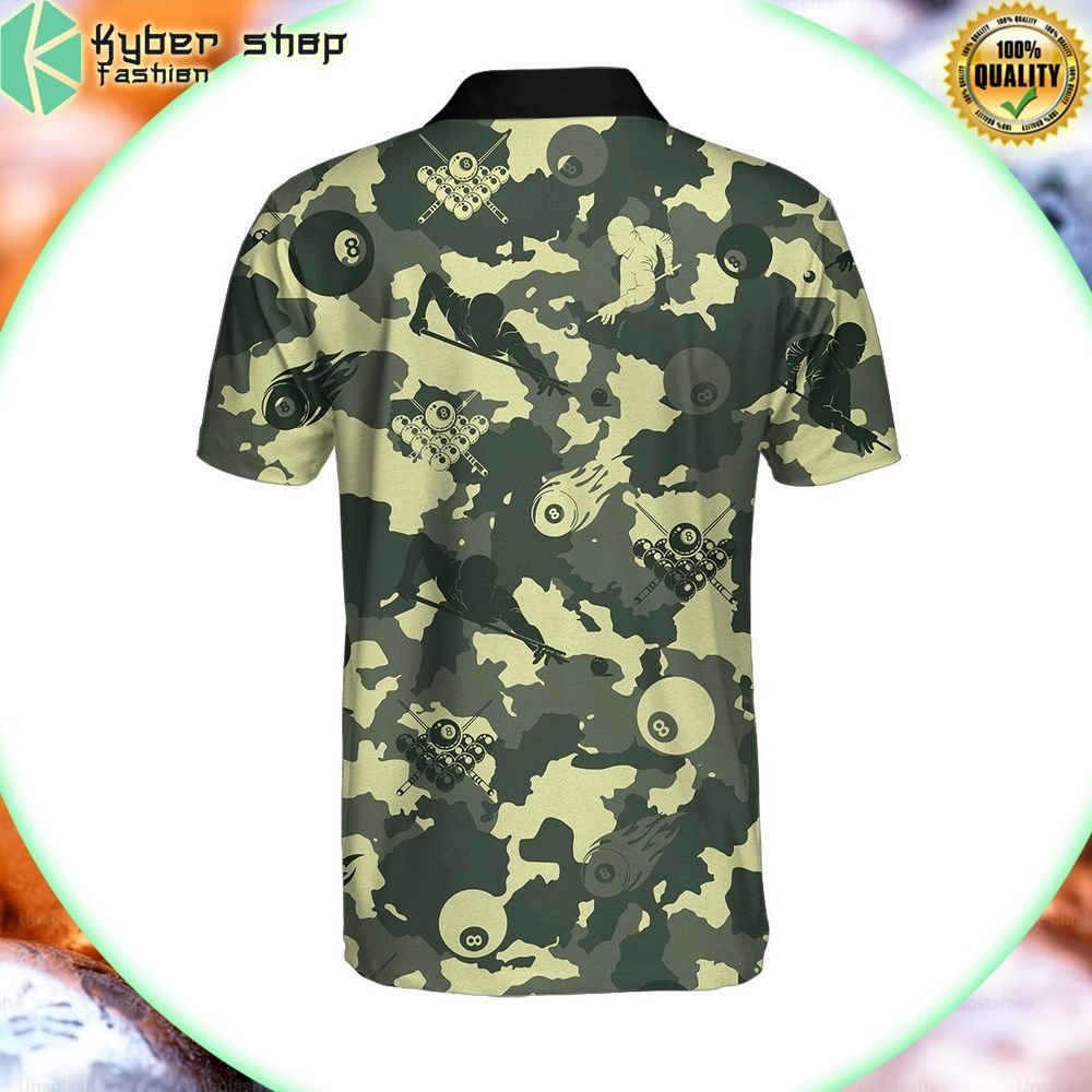 green camouflage billiards polo limited edition vhwag
