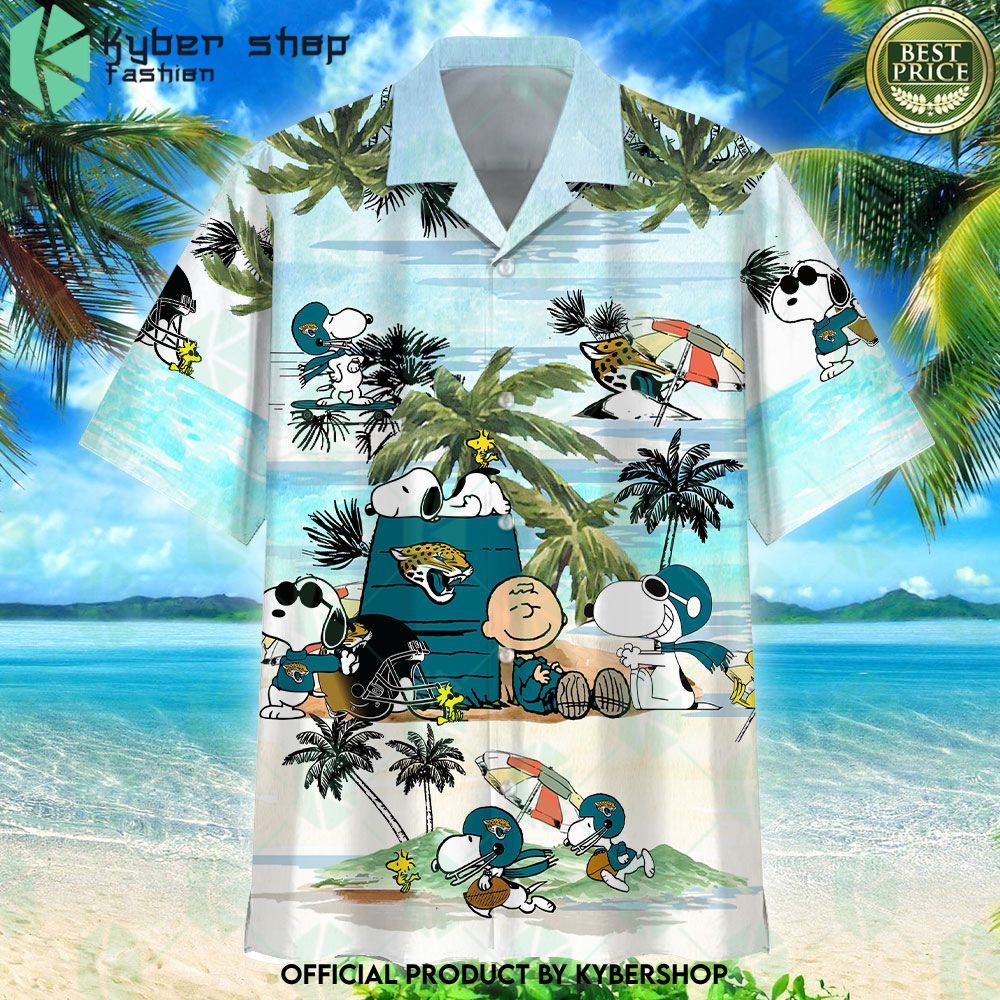 Jacksonville Jaguars Snoopy Hawaiian Shirt - LIMITED EDITION
