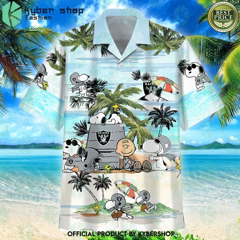 Las Vegas Raiders Snoopy Hawaiian Shirt - LIMITED EDITION