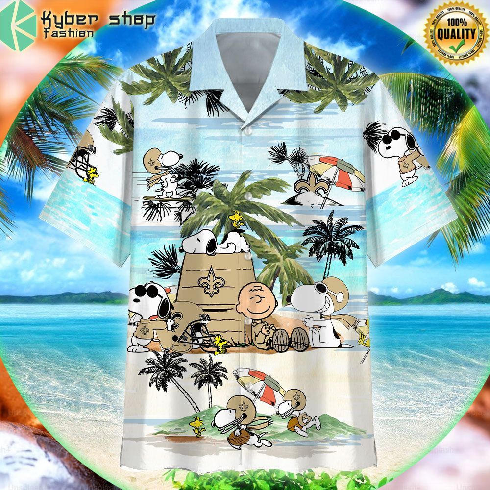 new orleans saints snoopy hawaiian shirt limited edition i6yee