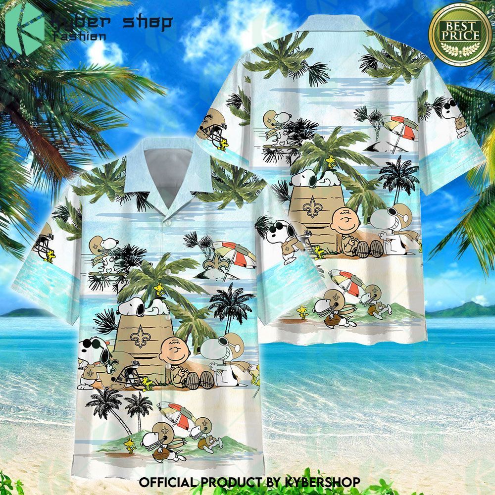 new orleans saints snoopy hawaiian shirt limited edition