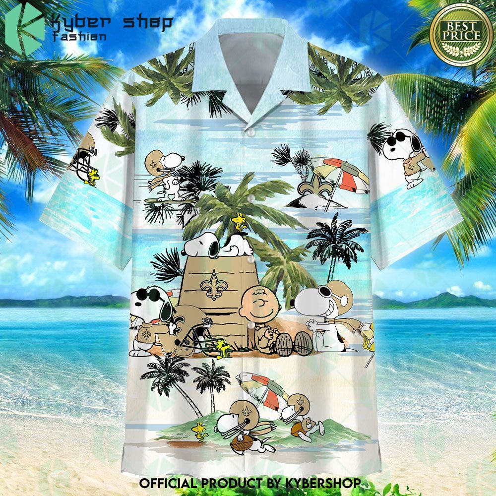 new orleans saints snoopy hawaiian shirt limited edition