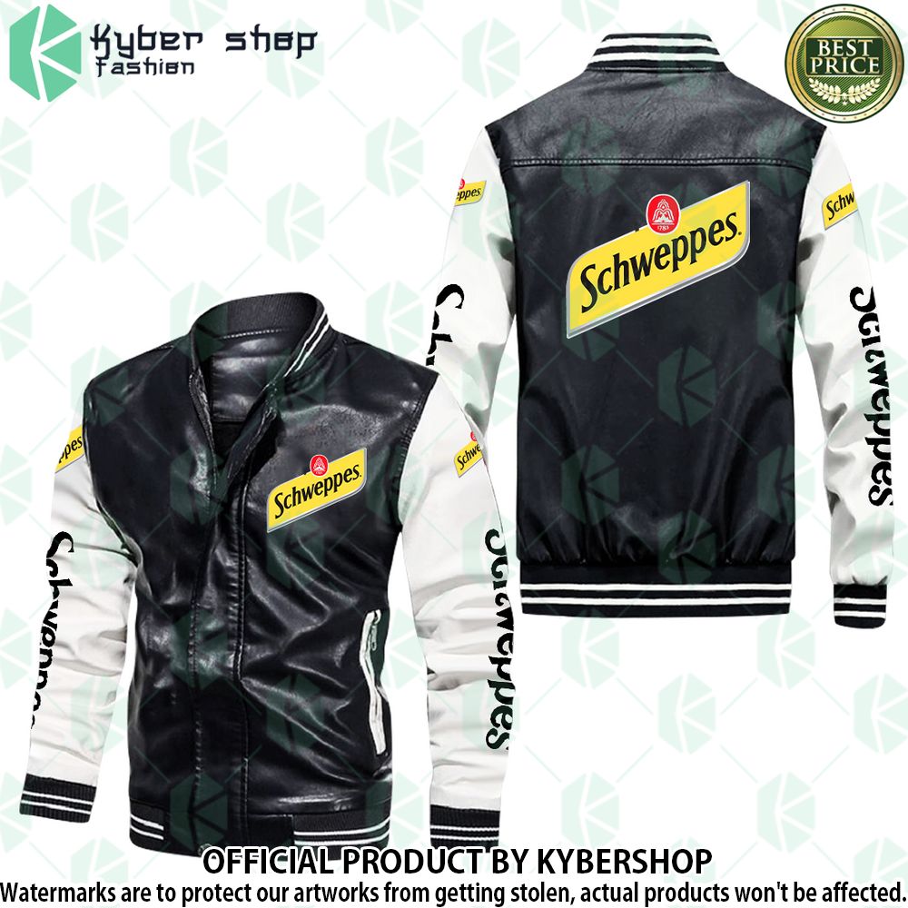 Schweppes Bomber Leather Jacket - LIMITED EDITION
